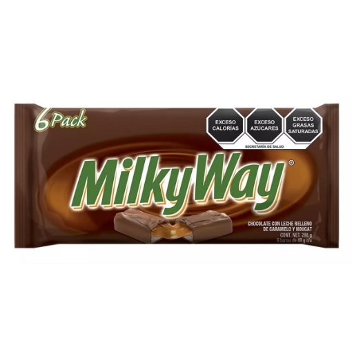 Imagen de Exhibidor Chocolate Milky Way 48 GRS