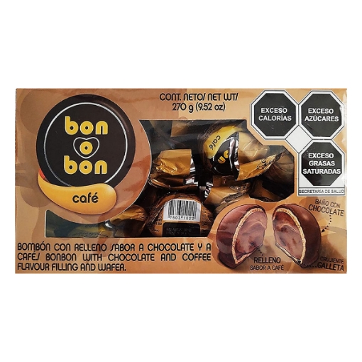 Imagen de Chocolate Bon O Bon Cafe  15 GRS