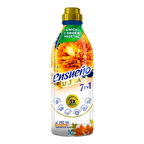 Imagen de SUAVIZANTE ENSUEÑO ULTRA FRESCURA VERANO  740 MLL