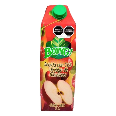 Imagen de Jugo Boing Tetrapack Manzana 1 LTS