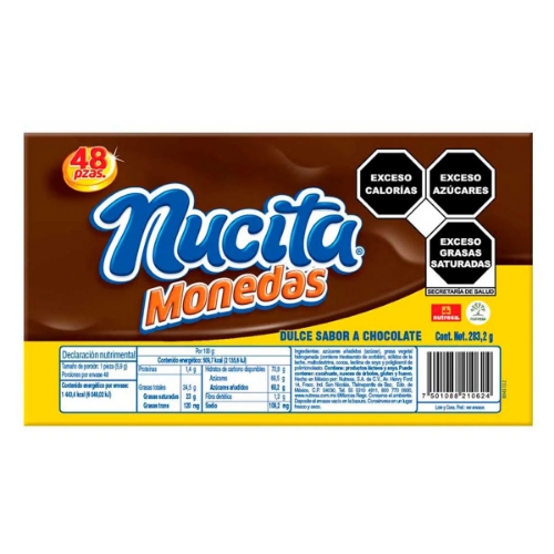 Imagen de EXH CHOCO MONEDA 48 PZS