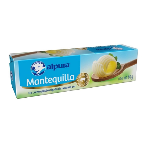 Imagen de Mantequilla Alpura Sin Sal 90 GRS