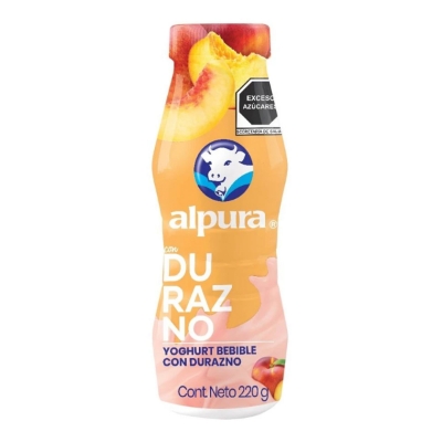 Imagen de Yogurt Alpura Beb Durazno  220 GRS