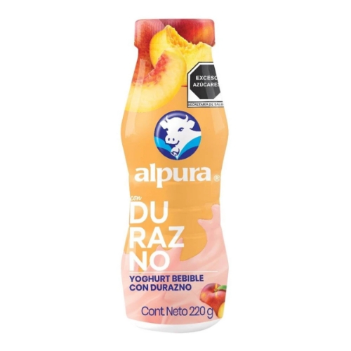 Imagen de Yogurt Alpura Beb Durazno  220 GRS