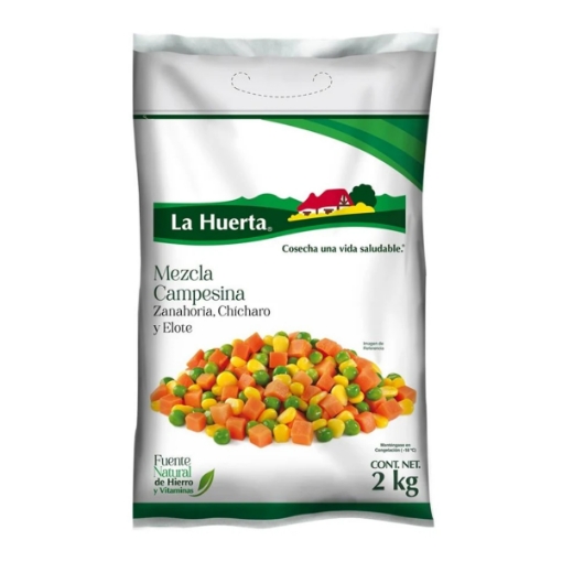 Imagen de VERDURA CONGELADA LA HUERTA MEZCLA CAMPESINA 2 KGS