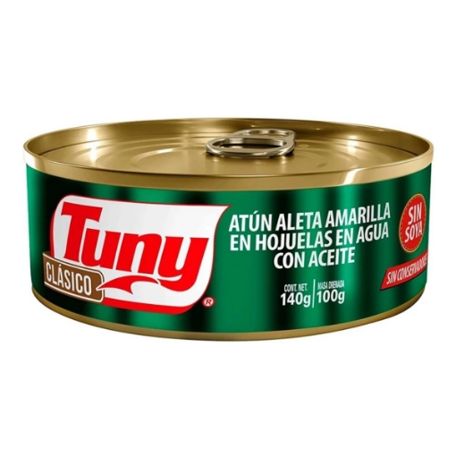 Imagen de Atun Tuny Sin Soya En Aceite 130 GRS
