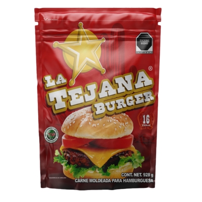 Imagen de Carne Para Hamburguesa La Tejana 16 PZS