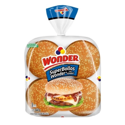 Imagen de Pan Wonder Superbollos 540 GRS