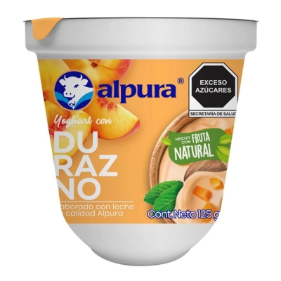 Imagen de Yogurth Alpura Batido De Durazno 125 GRS