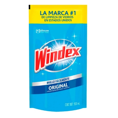 Imagen de Limpiador Windex Vidrios Doypack 500 MLL