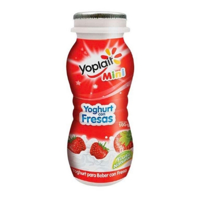 Imagen de Yogurt Yoplait Mini Fresa Bebible 100 MLL