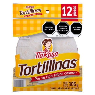 Imagen de Tortillinas Tia Rosa  12 PZS