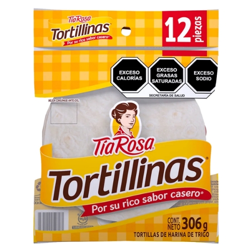 Imagen de Tortillinas Tia Rosa 12 PZS