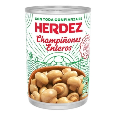 Imagen de Champiñon Entero Herdez 380 GRS