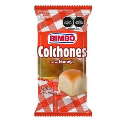 Imagen de Pan Bimbo Colchones Naranja  130 GRS