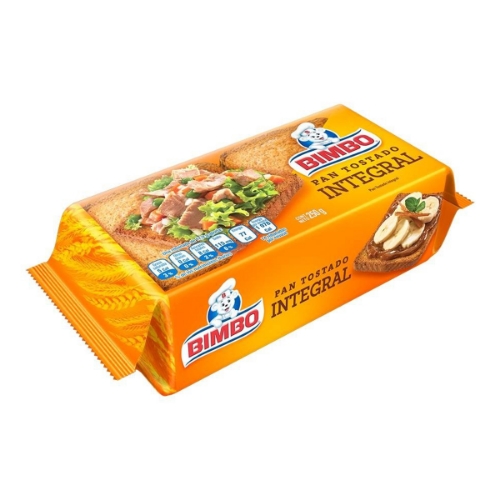 Imagen de Pan Bimbo Tostado Int 250 GRS