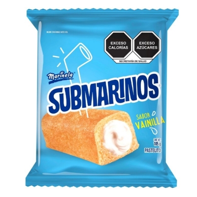 Imagen de Pastelito Marinela Submarinos Vainilla  105 GRS