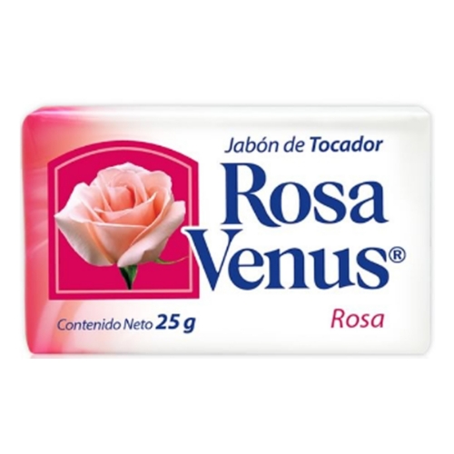 Imagen de Jabon De Tocador Rosa Venus Rosa En Barra  25 GRS