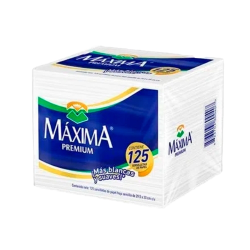 Imagen de Servilleta Máxima Cuadrada 125 PZS