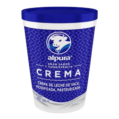 Imagen de Crema Alpura Entera 900 MLL