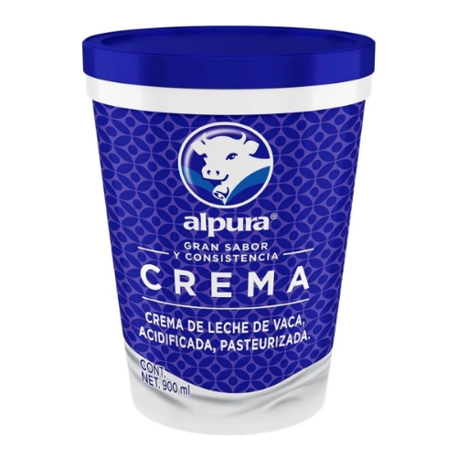 Imagen de Crema Alpura Entera  900 MLL