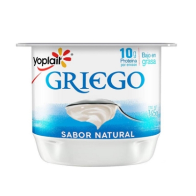 Imagen de Yogurt Yoplait Griego Natural 145 MLL