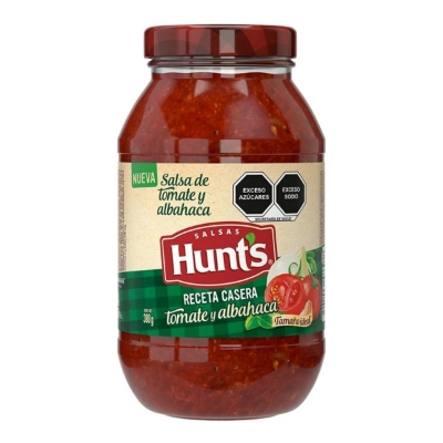 Imagen de Salsa Hunts Tomate Albahaca 380 GRS