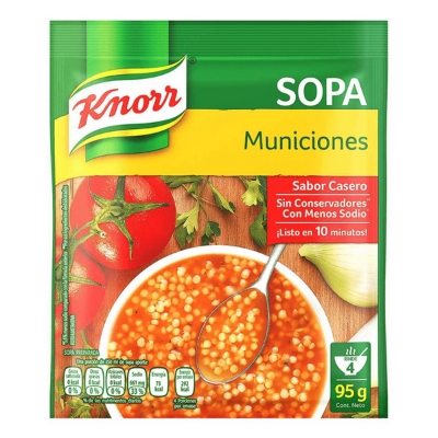 Imagen de Sopa Knorr Municiones 95 GRS