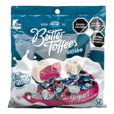 Imagen de Dulce  Arcor Butter Toffees Yogurt Mix 300 GRS