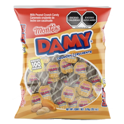 Imagen de Dulce Hojaldrado Damy  100 PZS
