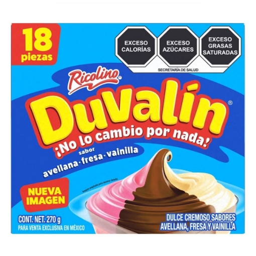 Imagen de Dulce Duvalin Trisabor  18 PZS