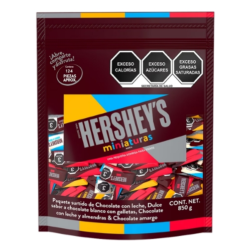 Imagen de Chocolate Hershey'S Mini Surtido 850 GRS