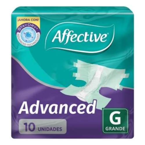 Imagen de Calzón Affective Advanced Grande  10 PZS