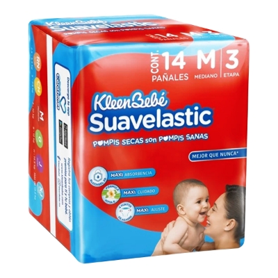 Imagen de KBB SUAVELASTIC MAX MED 14 PZS