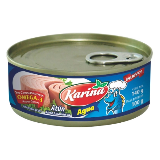 Imagen de Atún En Agua Karina  140 GRS