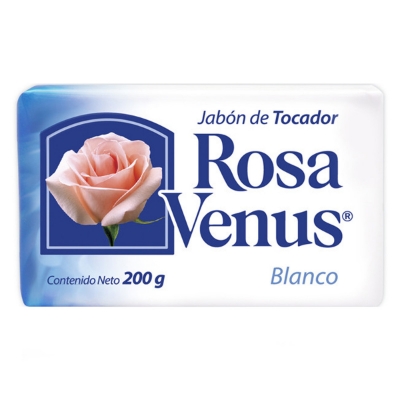 Imagen de Jabón De Tocador Rosa Venus Blanco 200 GRS