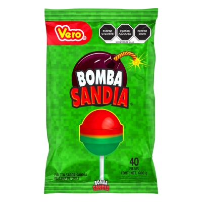 Imagen de Paleta Vero Bomba Sandia 40 PZS