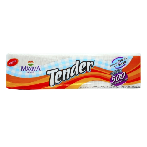 Imagen de Servilleta Tender  500 PZS