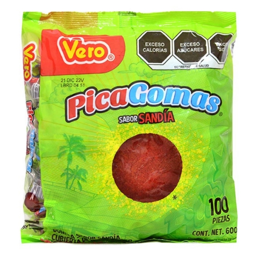 Imagen de Exhibidor Gomita Vero Picagoma Sandia  100 PZS