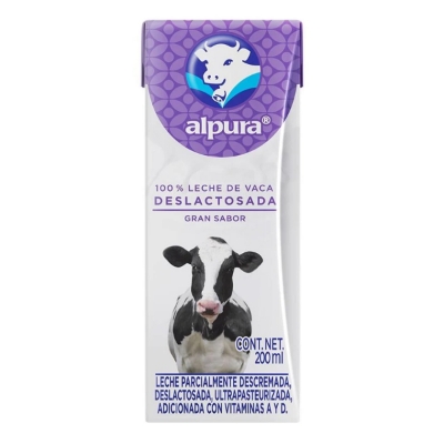 Imagen de LECHE ALPURA DESLACTOSADA 200 MLL