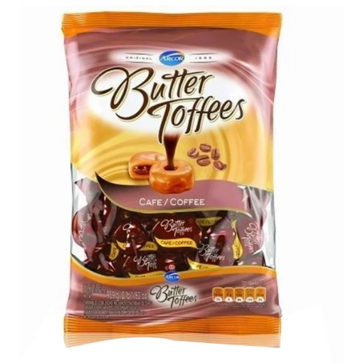 Imagen de Dulce Arcor Butter Toffees Cafe  300 GRS