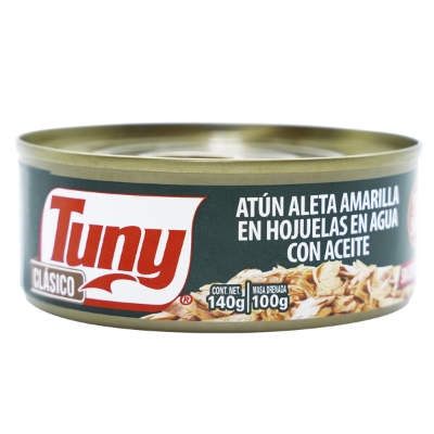 Imagen de ATUN TUNY EN ACEITE 140 GRS