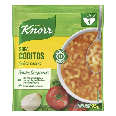 Imagen de Sopa Knorr Coditos 95 GRS