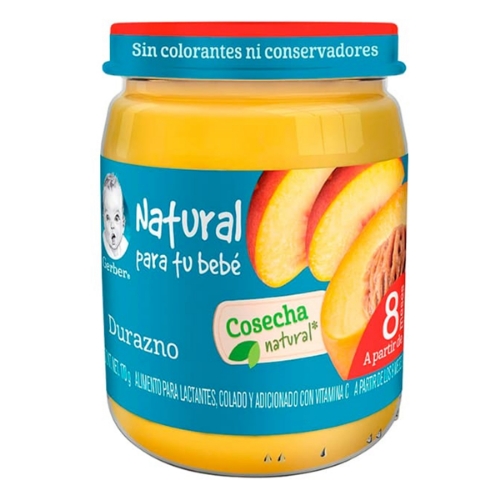 Imagen de Papilla Gerber Etapa Durazno 170 GRS
