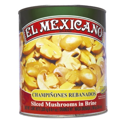 Imagen de Champiñon El Mexicano Rebanado 2.8 KGS