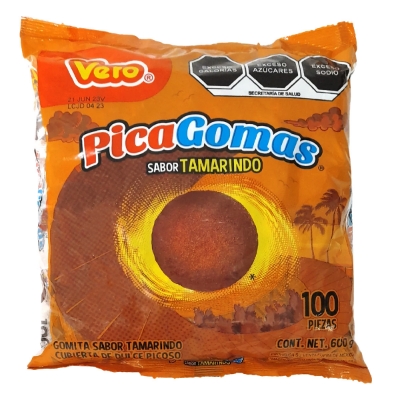 Imagen de Dulce Gomita Vero Picagoma Tamarindo 100 PZS