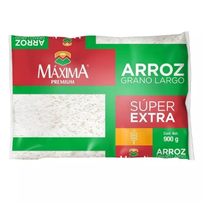 Imagen de Arroz Largo Super Extra Máxima 900 GRS