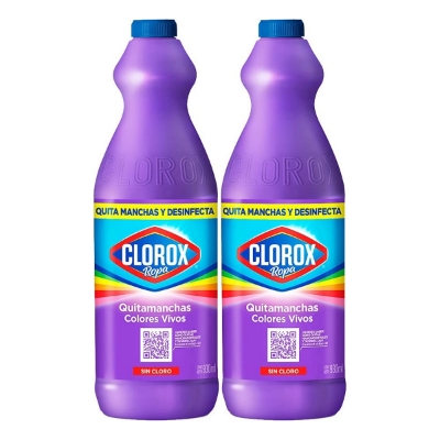 Imagen de Blanqueador Clorox Ropa Color Duo Pack 930 MLL