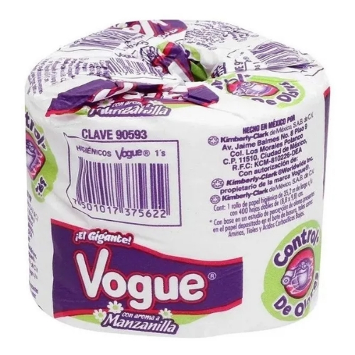 Imagen de Higienico Vogue Gigante Manzanilla  1 PZS
