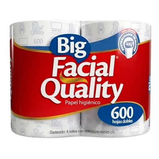 Imagen de Higienico Big Facial Quality  4 PZS